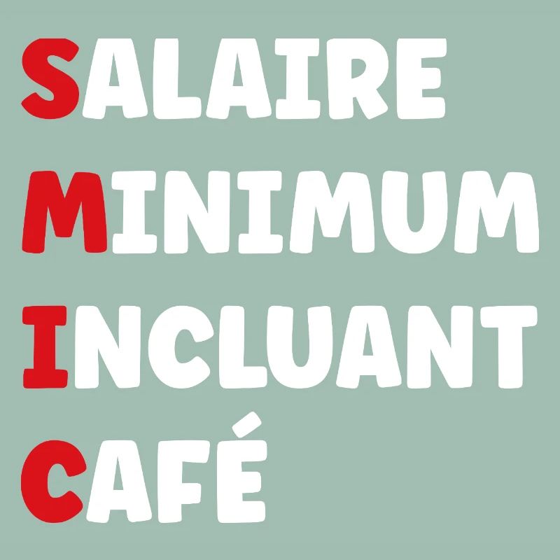 Mindestlohn einschließlich Kaffee SMIC