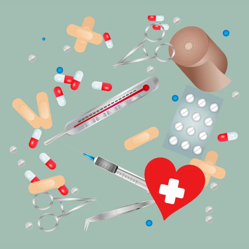Erste Hilfe Set,Reiseapotheke oder Hausapotheke
