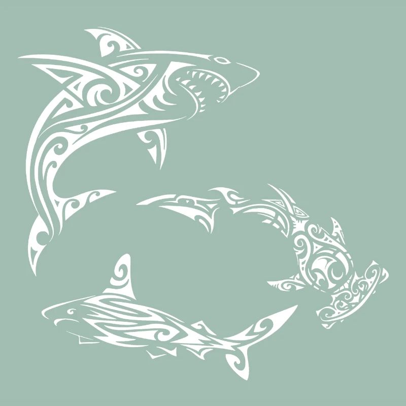 Requins polynésiens blancs