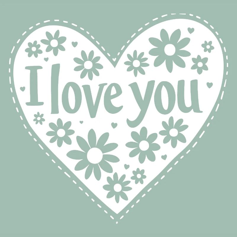 Ich liebe dich, Weiß