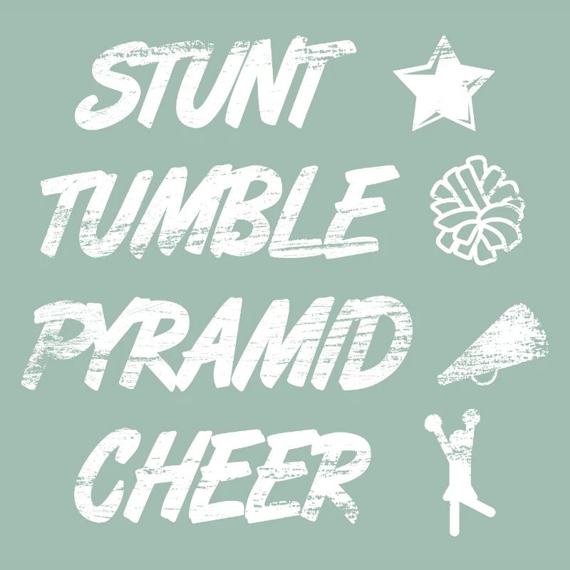 Stunt Tumble Pyramid Cheer