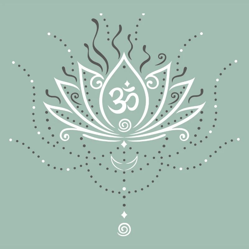 Fleur de lotus, version blanc
