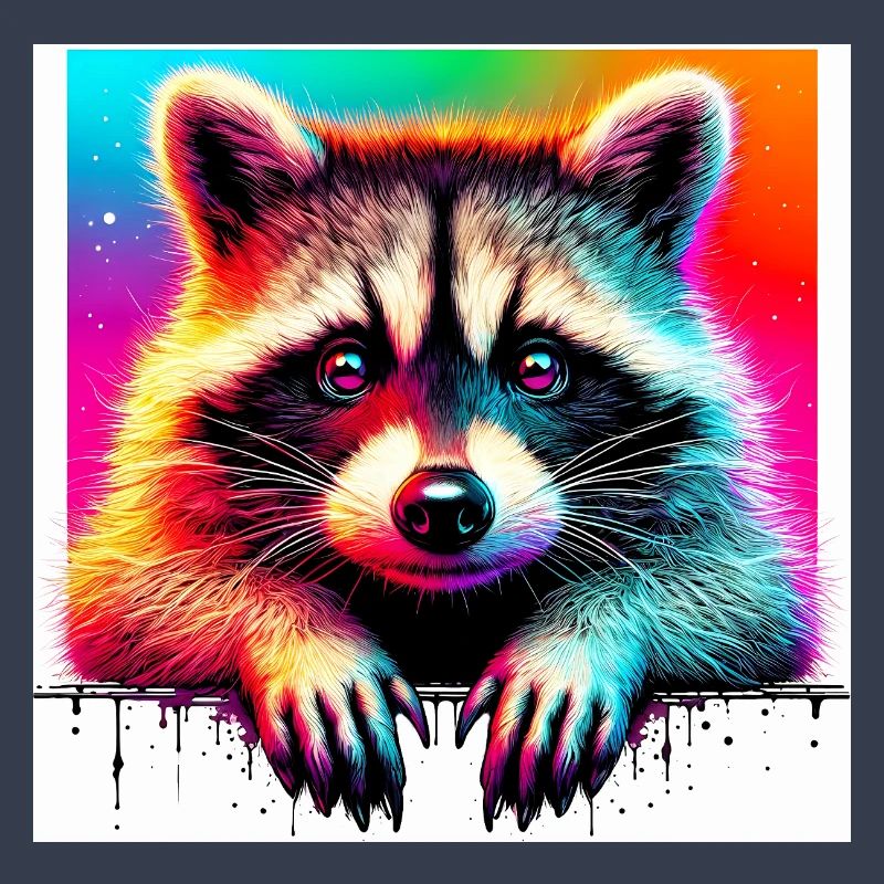 Waschbär