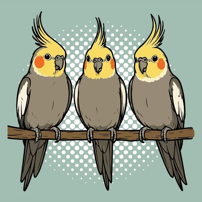 Calopsitte Calopsitte Calopsitte Oiseau calopsitte