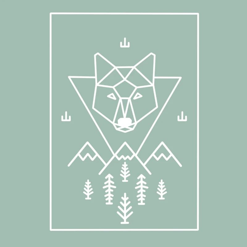 Fox mountains nature forest