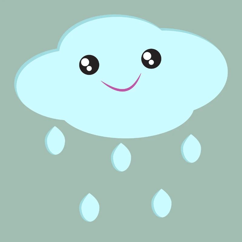 Cloud cute cloud kawaii style gift for kids