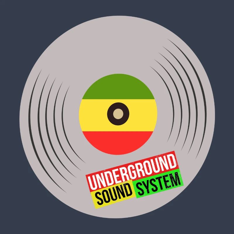 Système sonore vinyle souterrain