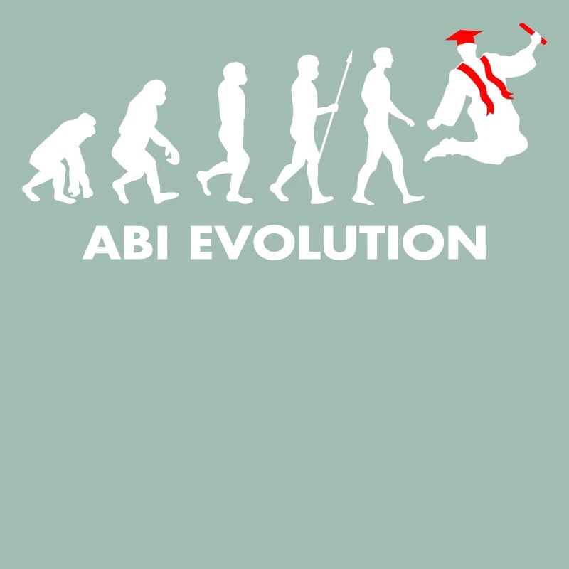 Abitur Abiturient Schulabschluss Evolution Abi