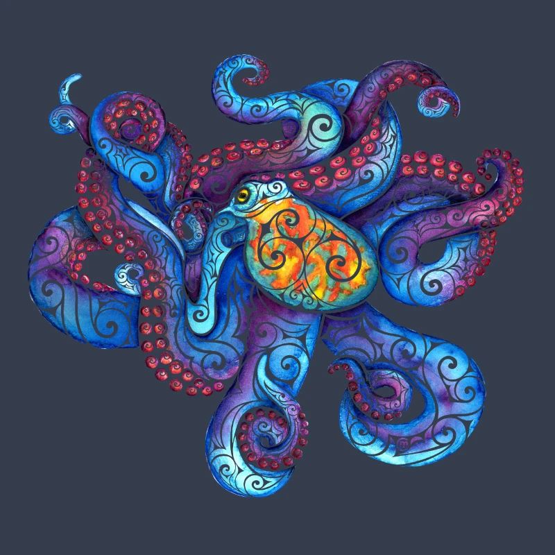 Swirly Octopus