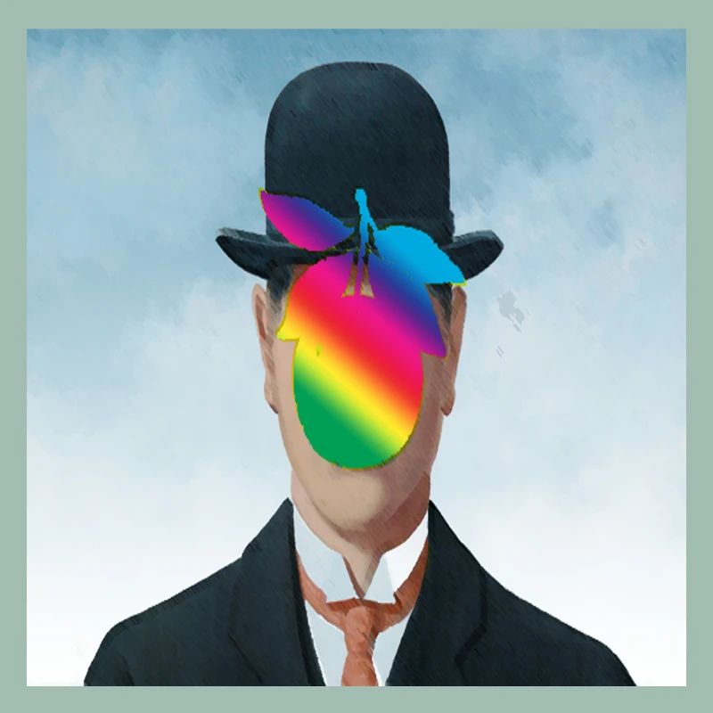 Rainbow Apple-Man