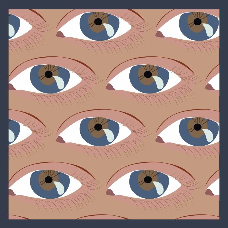 Les yeux alignés