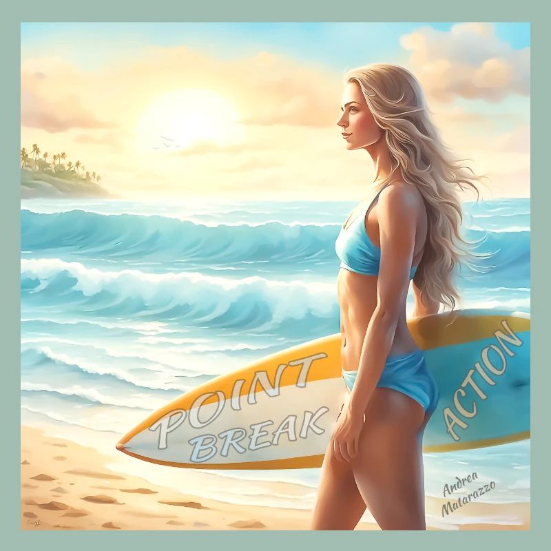 Mädchen Action Surf Point Break 2