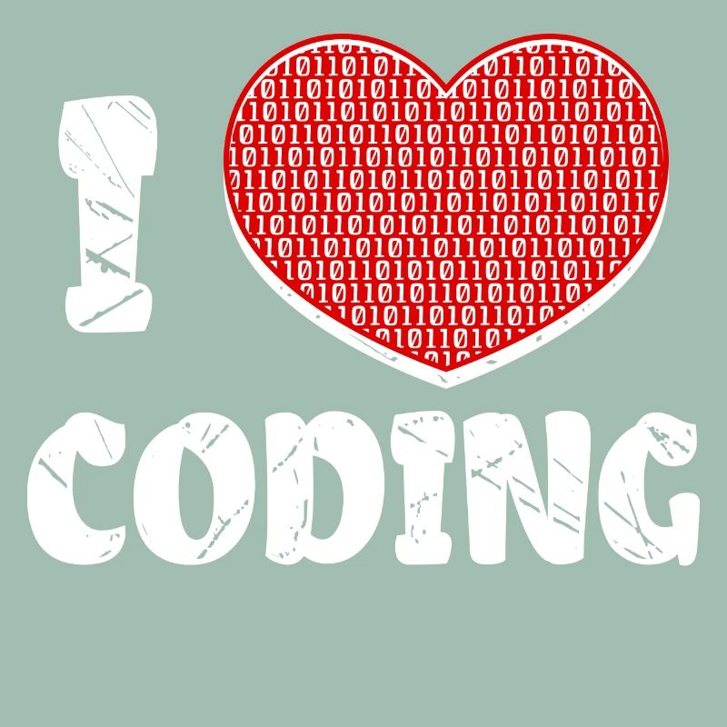 Developer Heart Coding Statement Programmer