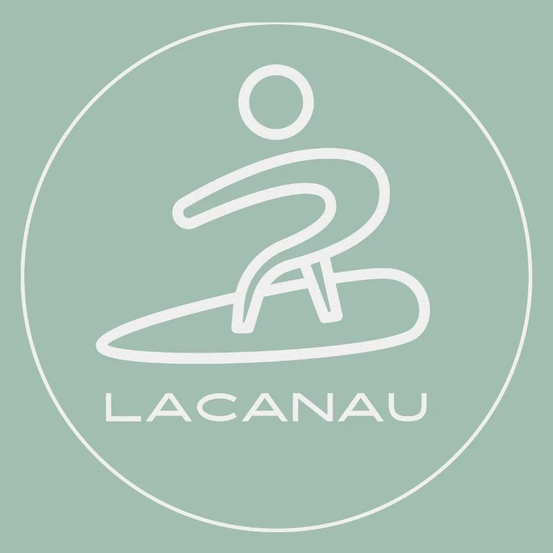 Lacanu Surf et Soleil Design abstrait