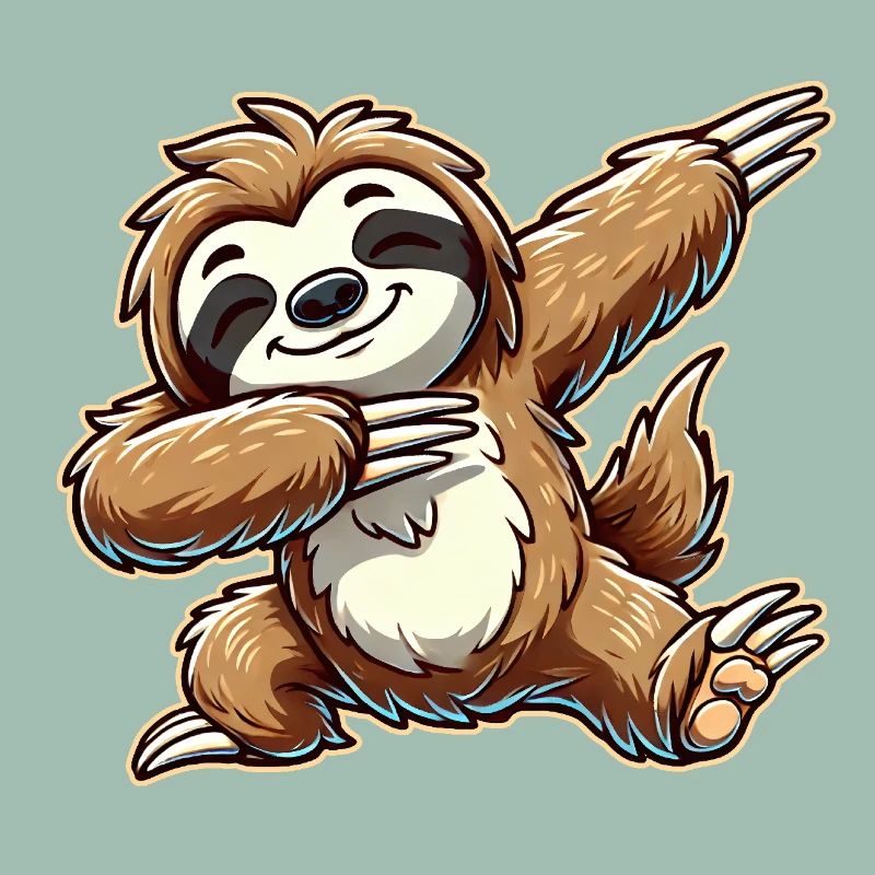 Dabbing Sloth Dab Dancing Gift Gift Idea