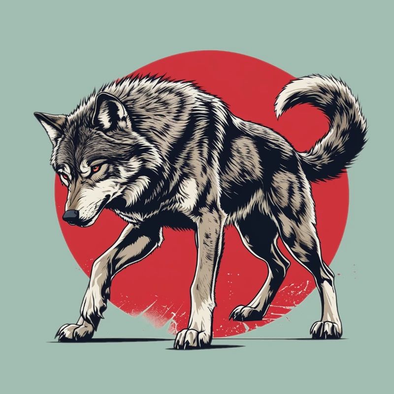 Epischer Wolf