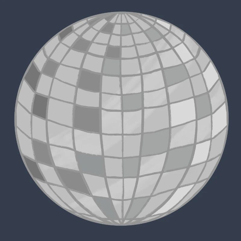 Conception de boule disco
