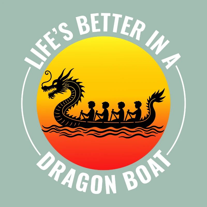 Équipage de course de bateaux-dragons