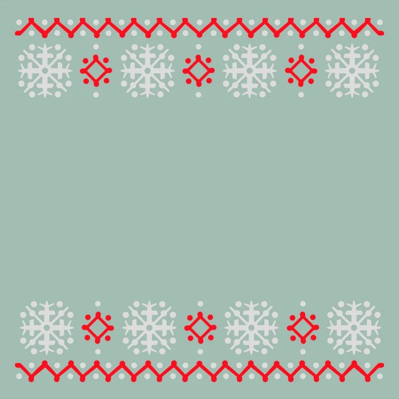 pull moche motif de Noël flocons de neige cool