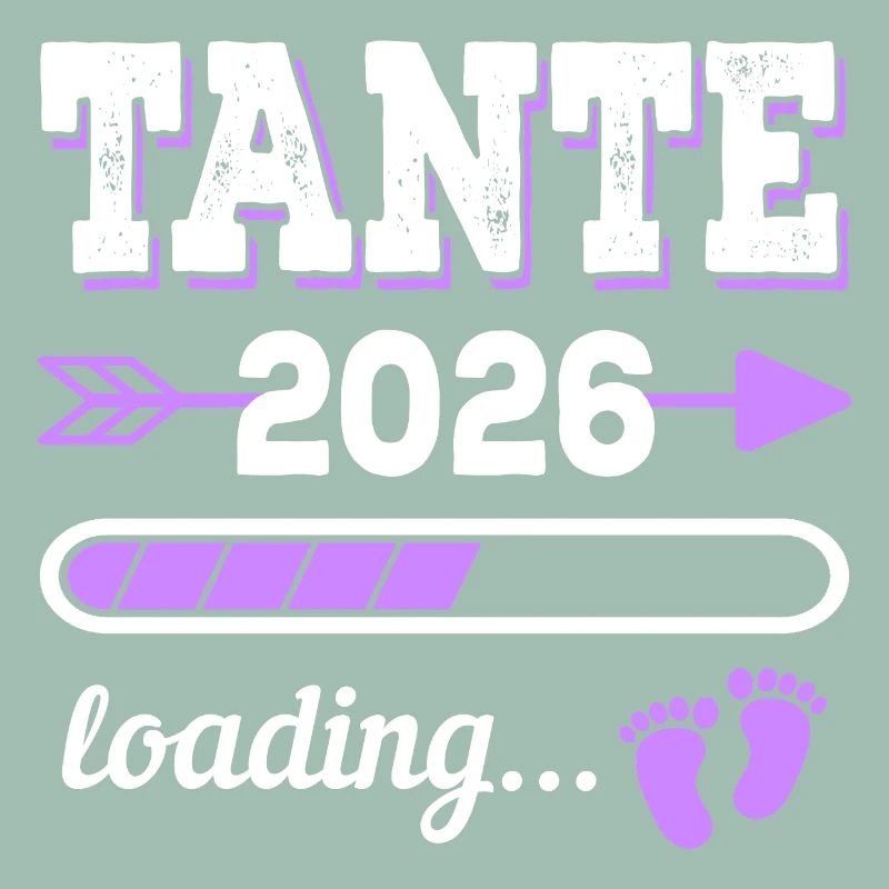 Tante 2026 Loading Schwangerschaft Geschenkidee