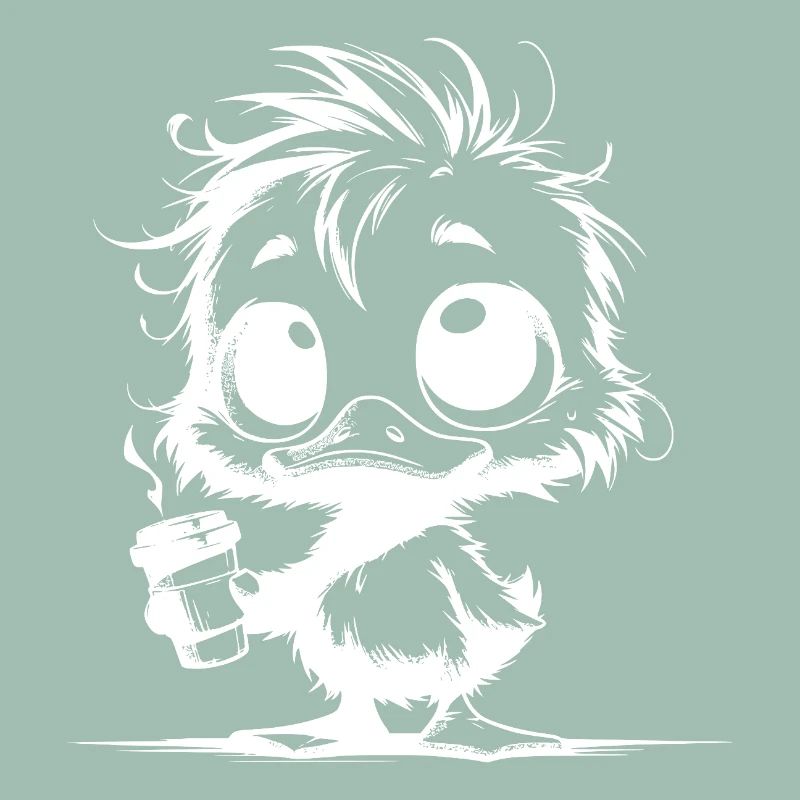 Duck in Survival Mode Caffeine Coma Mug