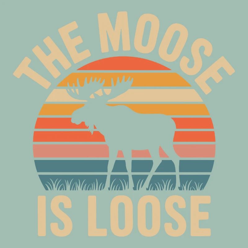 Moose Sunset ist locker