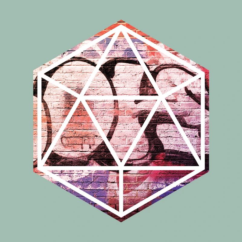 Geometric Graffiti Prism