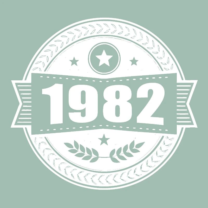 1982 Retro Badge