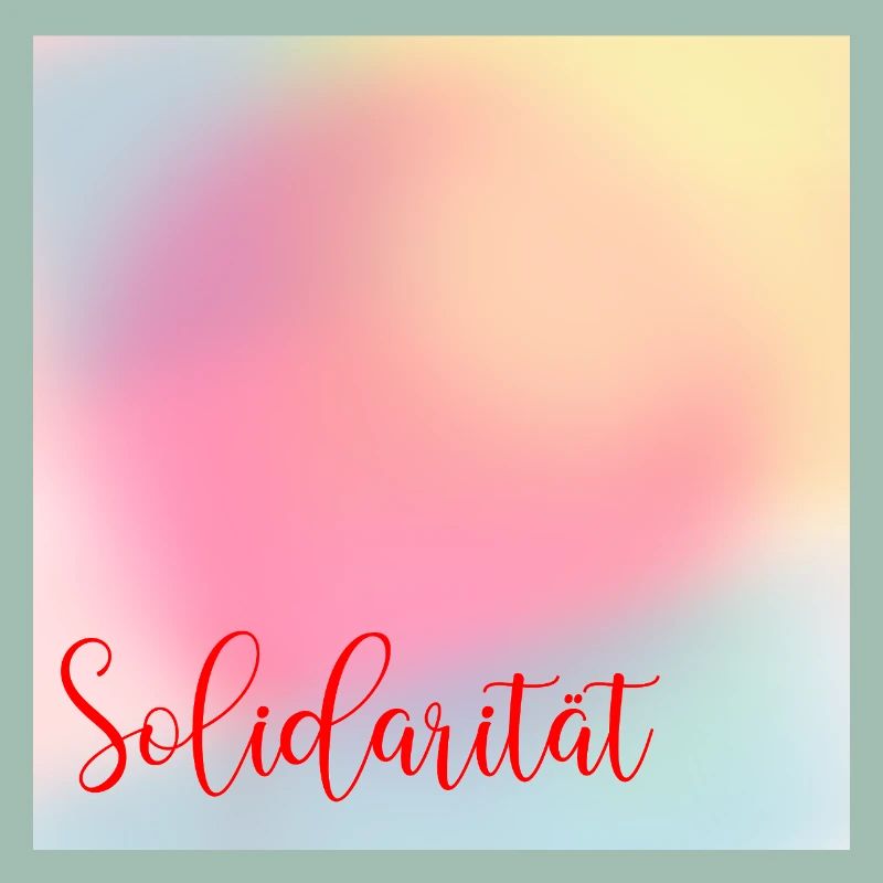 Werte Solidarität