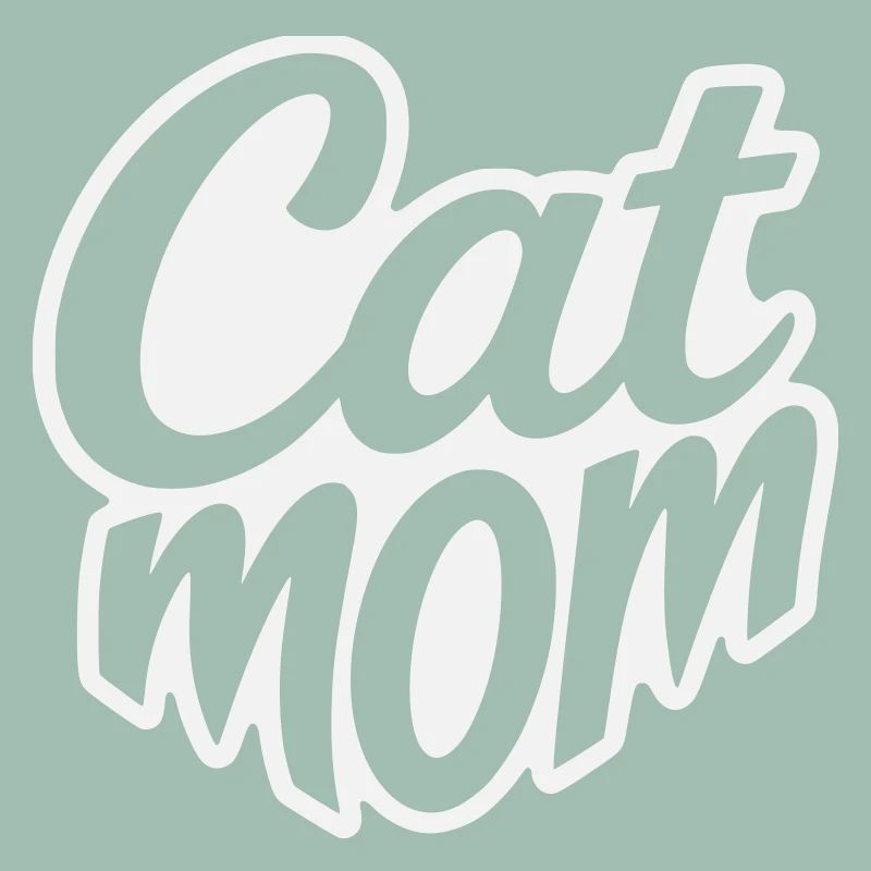 Maman chat, Lettrage maman chat,