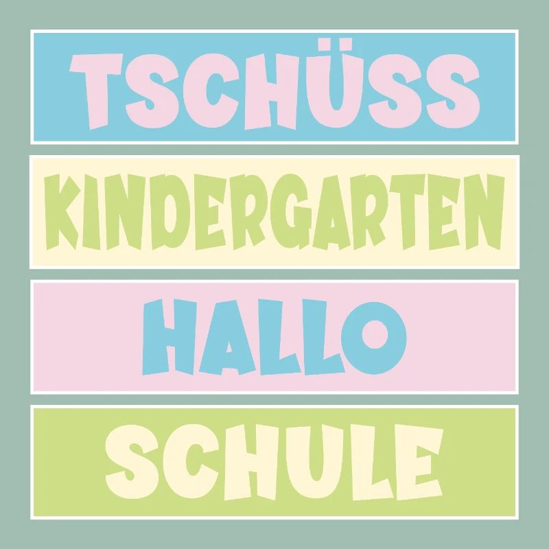 Abschied Kindergarten Einschulung