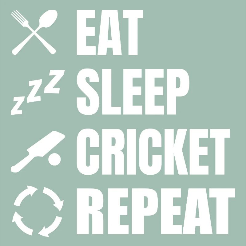 Routine quotidienne des joueurs de cricket