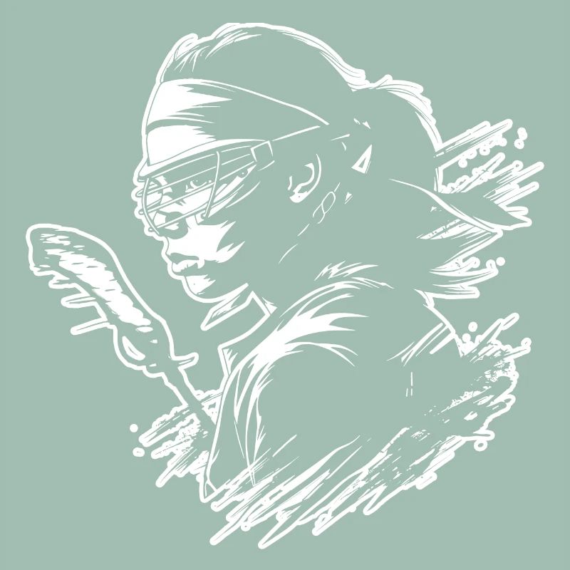 Lacrosse player
