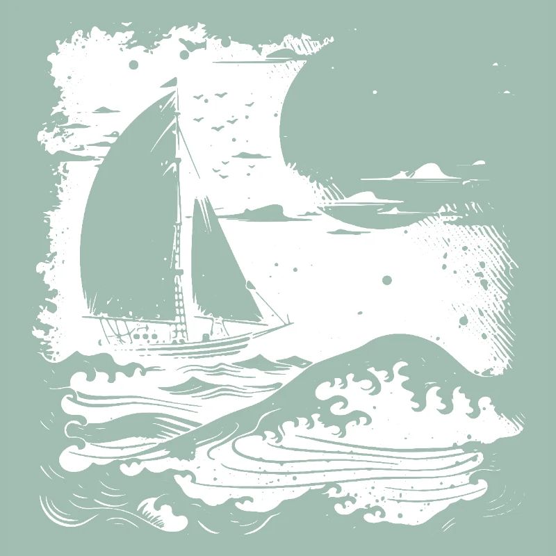 Sailing Drawing
