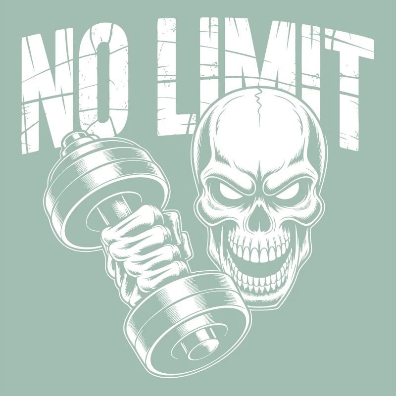 No Limit Skull Kraft-Design