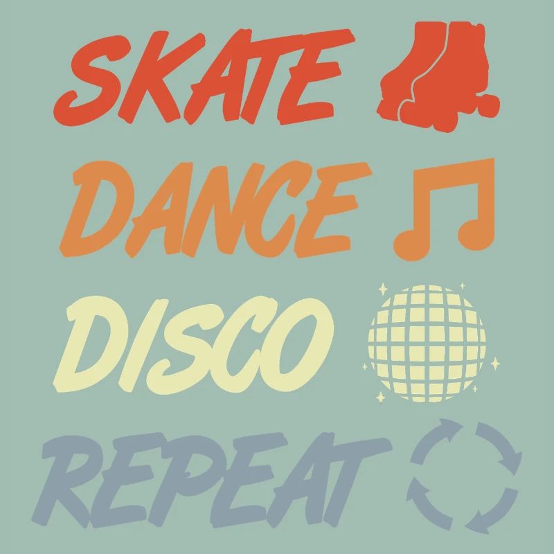Roller skating disco