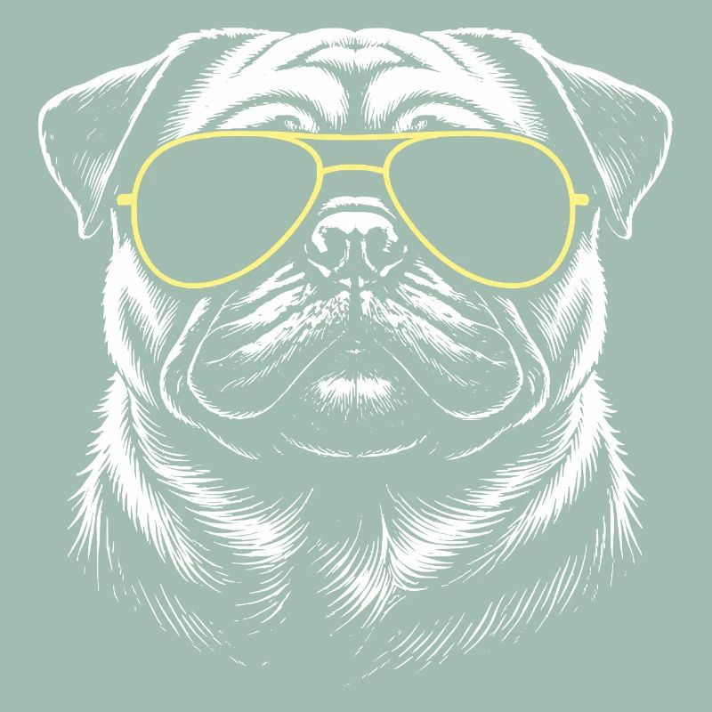 Mops Kopf