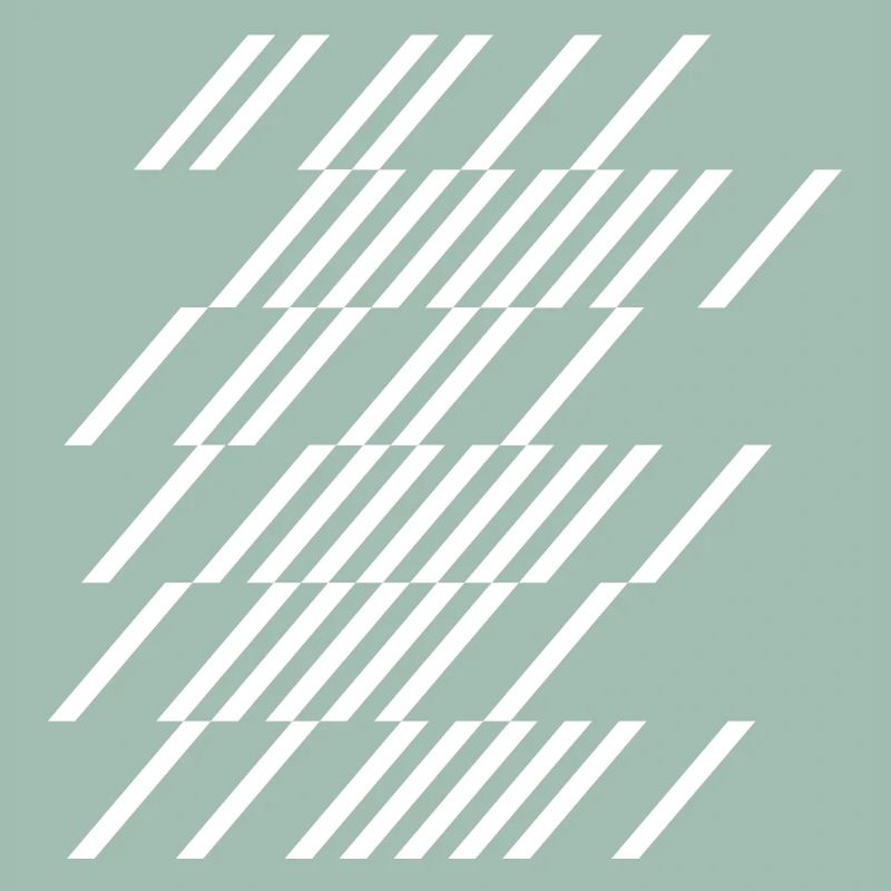 Diagonal Stripe Geom Pattern