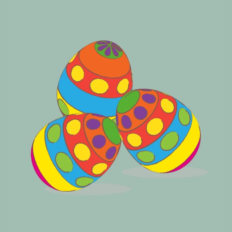 Easter eggs, easter, happy easter, happy eastern