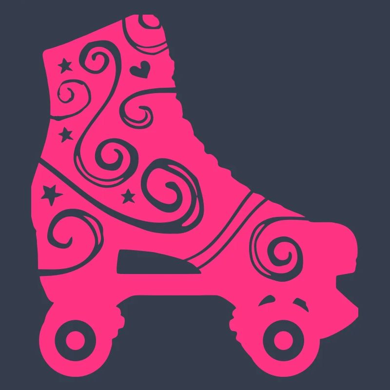 Decorated Roller Skate