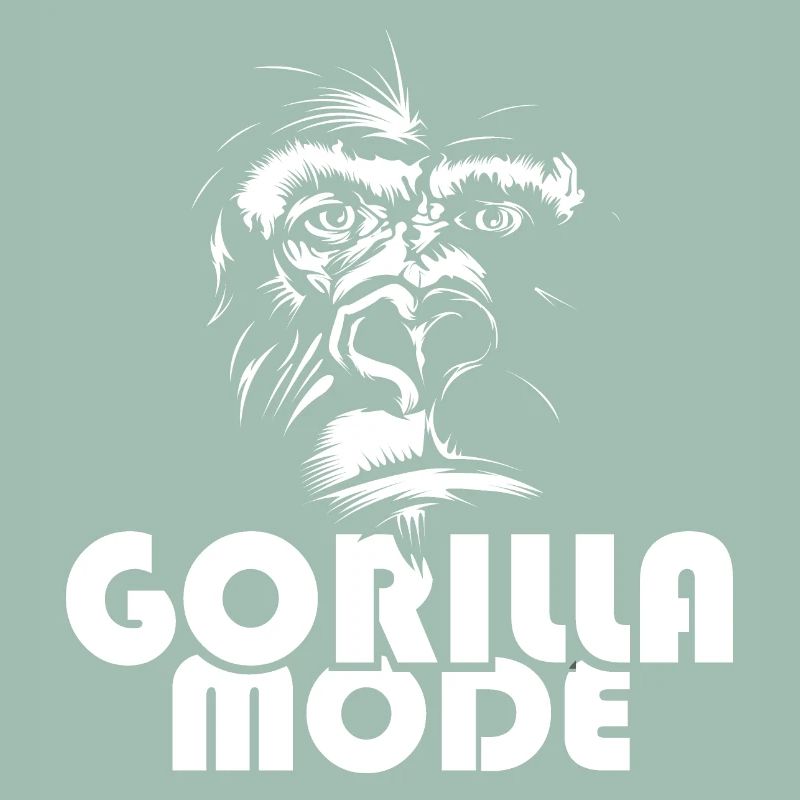Monkey Gorilla Icon Illustration Logo icône Graphique