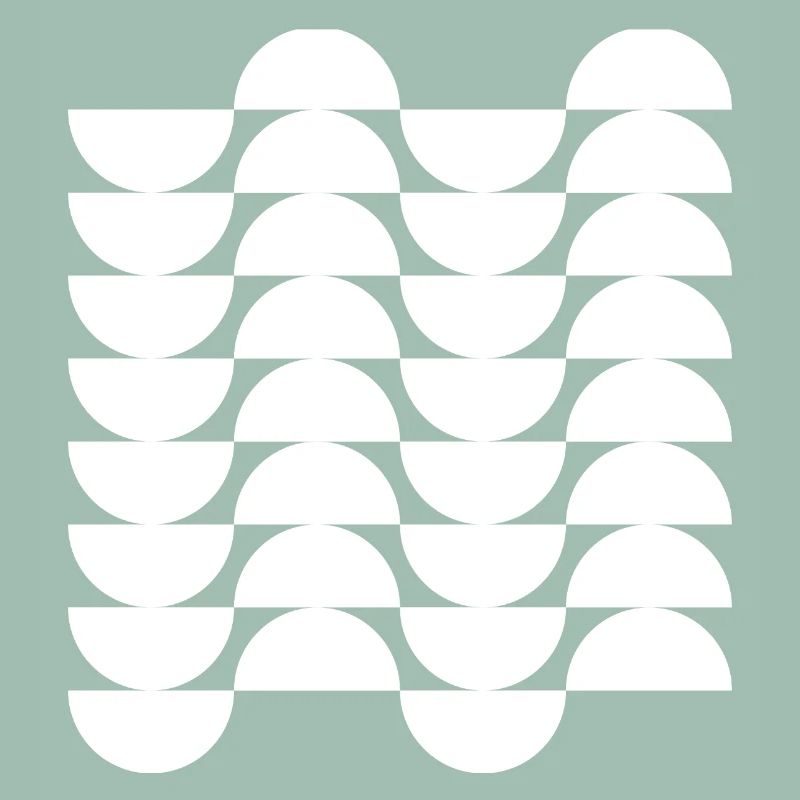 Wavegrid Half-Circle Pattern