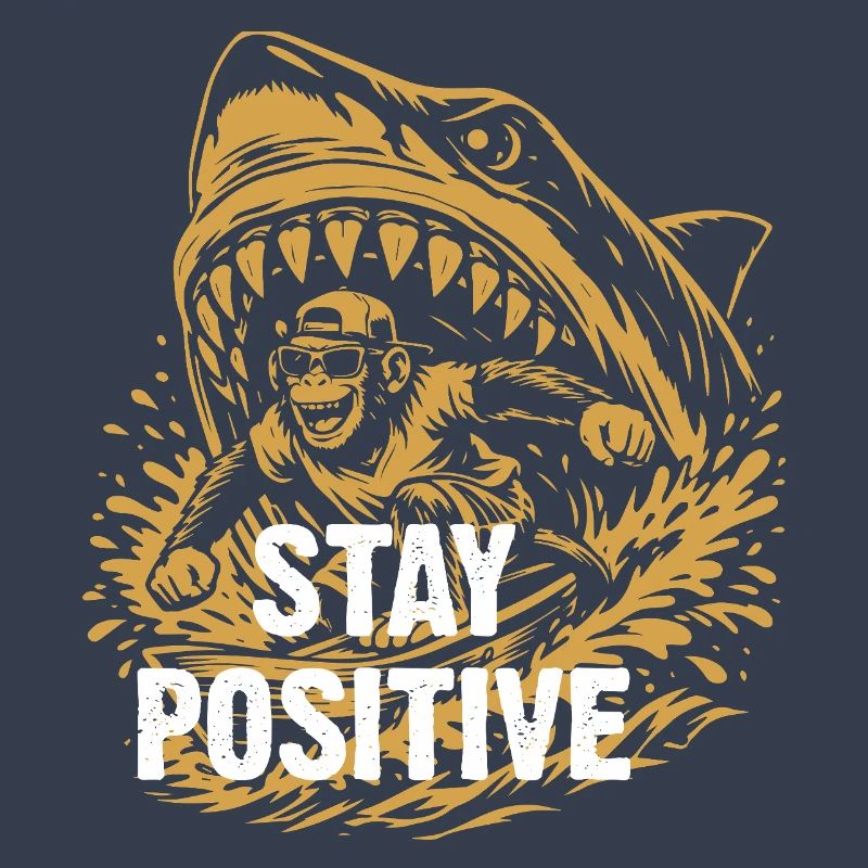 Reste positif, éclaboussure de requin