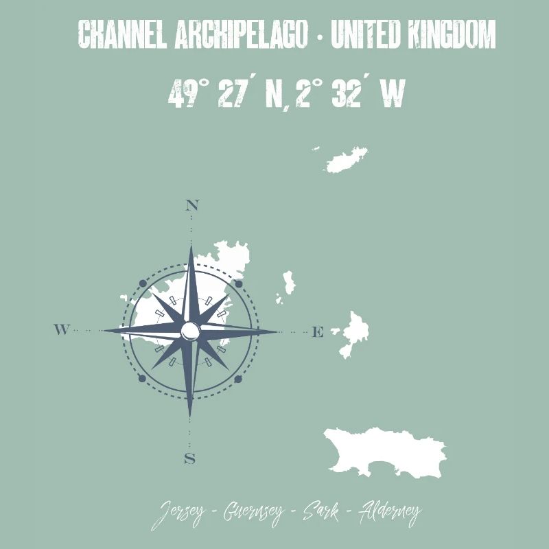 Channel Islands Map Design
