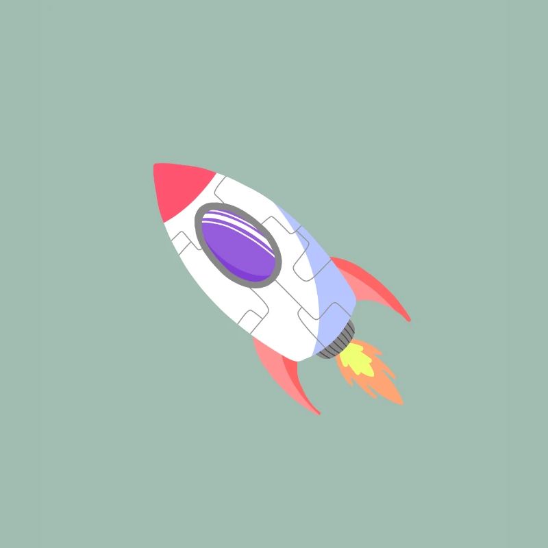 Space Rocket Pop Comic