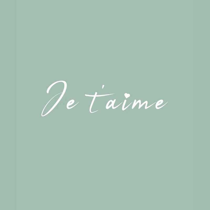 Je t’aime Script Romance