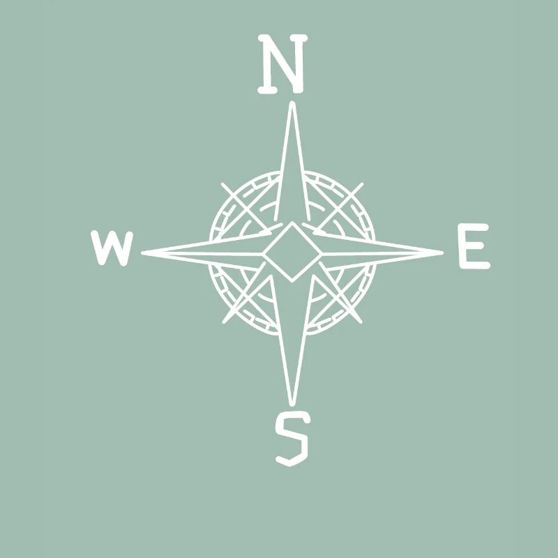 Wind Rose Nautical Seafaring Sea Coast Direction