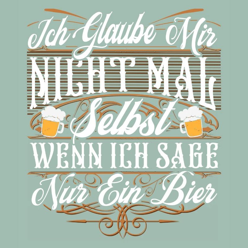 Lustiger Bier Spruch