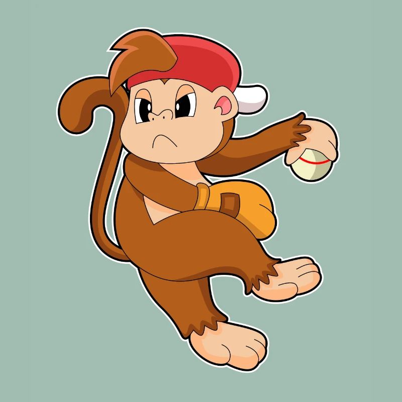 Gant de baseball Monkey