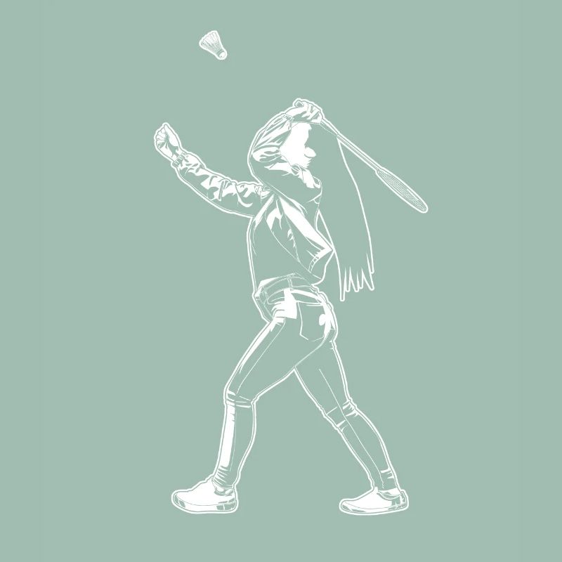 Badminton Mädchen
